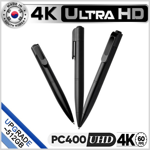 [PC400UHD] 볼펜카메라 - 국내최초4K/UHD/볼펜캠코더/볼펜캠