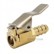 CAPTAIN 캡틴 에어척 금색 (황동마감) 타이어 에어찌 공기주입 에어집게 / 노즐집게 CT-08G