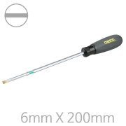 체스코 논슬립 다가네드라이버 6mm x 200mm / 일자드라이버 타격드라이버
