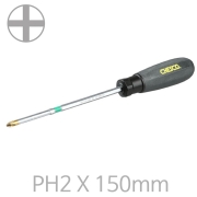 체스코 논슬립 다가네드라이버 PH2 x 150mm /  십자드라이버 타격드라이버