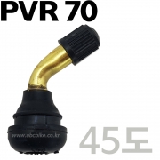 스쿠터 오토바이용 45도 타이어밸브 TR412L 타이어무시 ( PVR70 ) - 45도