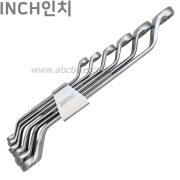 세신 인치타입 옵셋렌치 [메가네 스패너] 세트- inch타입 (6PCS)