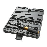 썬키 1/4인치 26PCS 토크렌치 세트 (5~25Nm) STW-14S