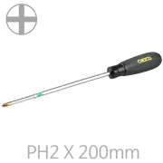 체스코 논슬립 다가네드라이버 PH2 x 200mm / 십자드라이버 타격드라이버