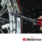 BIKESERVICE 바이크서비스 2 IN 1 조절식 스포크 (바퀴살) 토크렌치 세트 (오토바이) ( 토크값 2Nm ~10Nm ) BS70029