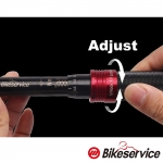 BIKESERVICE 바이크서비스 2 IN 1 조절식 스포크 (바퀴살) 토크렌치 세트 (오토바이) ( 토크값 2Nm ~10Nm ) BS70029