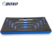 BOXO 복소 인치타입(SAE) 헥스비트 볼타입 2way T핸들세트 BX020S