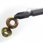ATMAN 아트만 (10개입) 십자비트날 드라이버비트 세트 PH2 X 110mm  ( 뾰죡형 ) ( 굵기 6.35mm ) AT-P2110