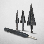 이엑스파워 블랙 4pcs 스텝드릴 세트 (스텝 드릴 ) ESC-4S