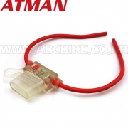 ATMAN 아트만 LED ATP휴즈 홀더 (투명) 생활방수타입 휴즈홀더 퓨즈홀더 IFH006  (LED휴즈용)