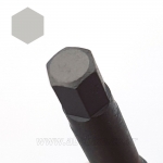 보급형 6각비트 헥스비트 전장 200mm ( 4mm~8mm )