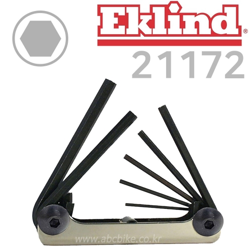 EKLIND (에클랜드) 접식 6각비트 헥스비트 렌치세트 접렌치세트 ( 2.0 ~ 8.0mm ) 21172