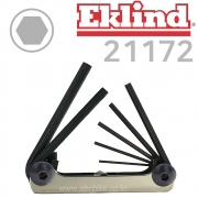EKLIND (에클랜드) 접식 6각비트 헥스비트 렌치세트 접렌치세트 ( 2.0 ~ 8.0mm ) 21172