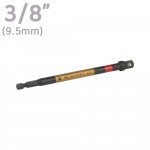 SUNKEY 비트아답터 P2(6.35mm) 1/4인치 -> 3/8인치 소켓아답터 비트아답타 ( 롱타입 ) SIA-38