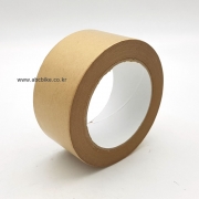 유광 종이 크라프트 테이프 ( 종이테이프 ) 50mm x 40미터 (유광)