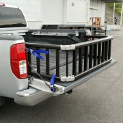 DF UNIT 트랙 램프 (사다리 레일겸용) 베드 익스텐더 오토바이 적재, 낙상방지 UN362101