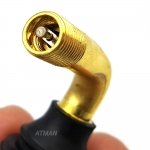 스쿠터 오토바이용 90도 타이어밸브 TR412L 타이어무시 ( PVR70 ) - 90도