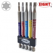 EIGHT 에이트 ( 5PCS ) 별비트 세트 길이 100mm ( 굵기 6.35mm ) EA-310C-5S100