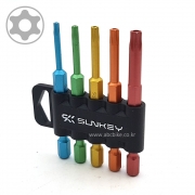 SUNKEY 썬키 ( 5PCS ) 홀별비트 세트 길이 75mm ( 굵기 6.35mm ) STB-75CS