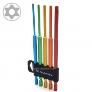 SUNKEY 썬키 ( 5PCS ) 홀별비트 세트 길이 150mm ( 굵기 6.35mm ) STB-150CS