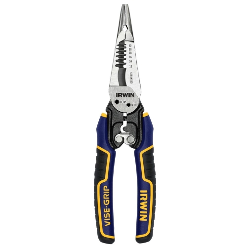 IRWIN 어윈 멀티 와이어 스트리퍼 피복+컷팅+압착 ( 단선10-20,연선12-22AWG ) IWHT84002
