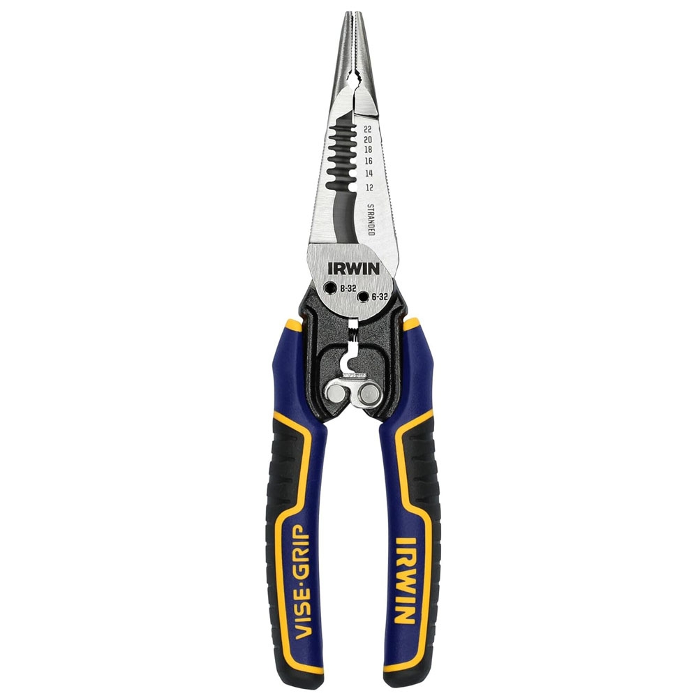IRWIN 어윈 멀티 와이어 스트리퍼 피복+컷팅+압착 ( 단선10-20,연선12-22AWG ) IWHT84002