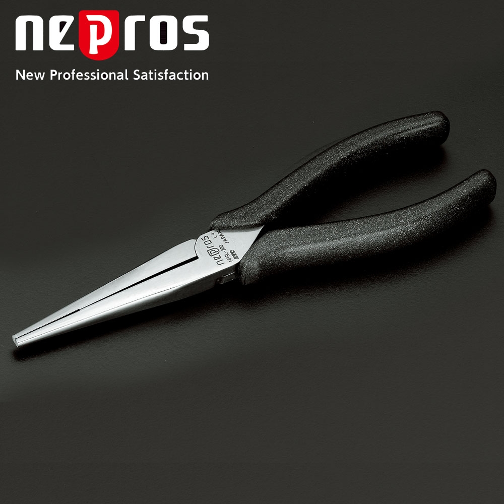 NEPROS 네프로스 롱노우즈 플라이어 NPSL-200 마루뺀치 ( 절단 칼날없음 )
