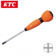 KTC (교토툴) 소프트그립 십자드라이버 전공드라이버 D8P-2 ( 2번날 PH2 )