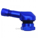알루미늄 90도 타이어밸브 ( 림홀 11.3MM ) 고무구찌 휠밸브 CT-AL11-B (파랑)