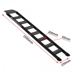 DRC 하이브리드 램프 ( 오프로드 오토바이 적재 사다리 ) 블랙 ( 일체형 - 150cm )  D36-41-115-1