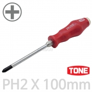 TONE 토네 십자드라이버 다가네드라이버 타격드라이버 ( PH2 x 100mm ) 2번날 PPD-002