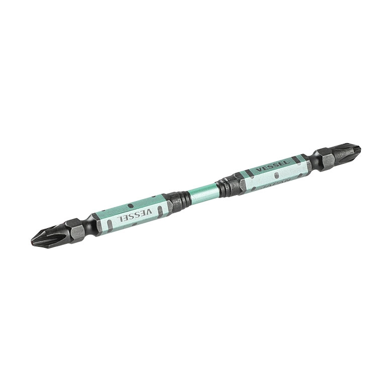 VESSEL 베셀 블랙 리브스텝 토션비트 PH2 X 110mm ( 6.35mm ) 낱개판매 BW-413