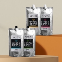 앙코 다이야 볼륨매직 직펌 디지털펌 세팅펌  손상/건강 D H 500g 1제+2제  크림 에멀젼