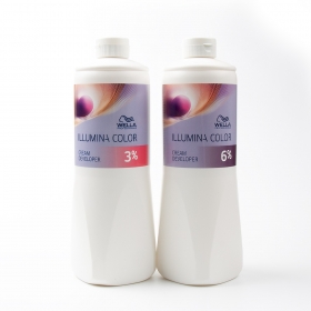 웰라 일루미나 염색약 탈색약 산화제 크림 디벨로퍼 1000ml 3% 6%