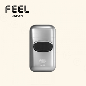 필 N100 전문가용 스텔스 스킨 쉐이버 면도기 0.03mm 컷팅 180분 유지 컴팩트한 사이즈 185g 실버