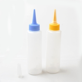 인경 미용 플라스틱 중화 파마공병 200ml 색상 랜덤