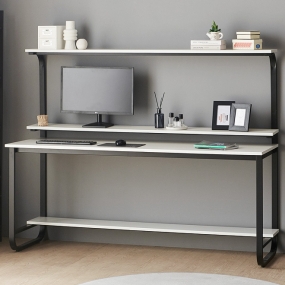 헤이미쉬홈 샘스틸 와이드 1인용 고등학생 철제 컴퓨터 책상 1800