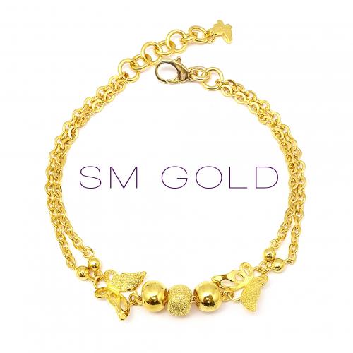 순금 나비 팔찌11.25g(3돈)+18k장식추가