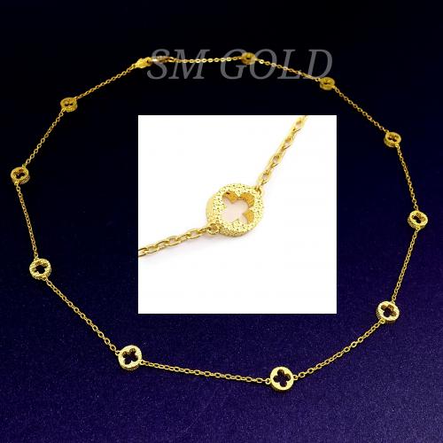 순금 비통 목걸이7.5g(2돈)+18k장식추가