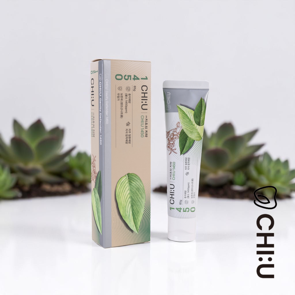 치유의치약1450 고불소 충치예방 잇몸질환예방 무색소 무향 85g
