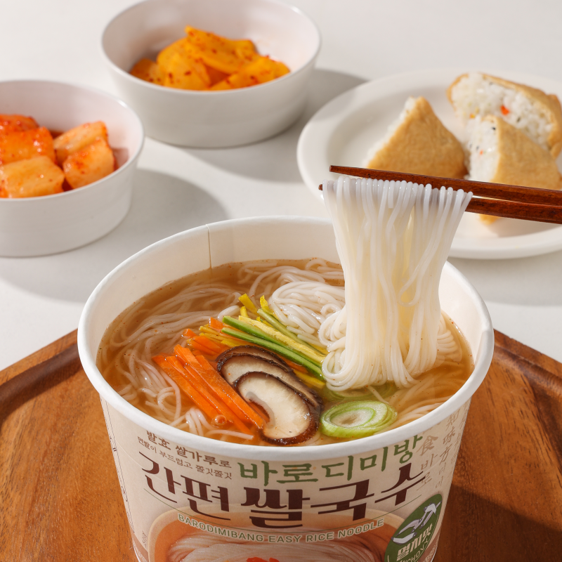 바로디미방 간편 쌀국수 6개입 (멸치, 김치, 사골)