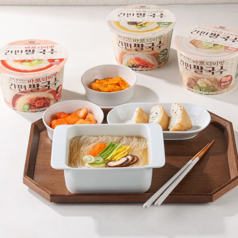 바로디미방 간편 쌀국수 6개입 (멸치, 김치, 사골)