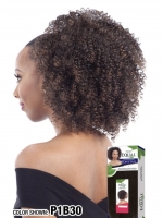 Drawstring Ponytail Bohemian Fro