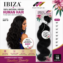 Human Hair Body Wave Weaves 10"~24"