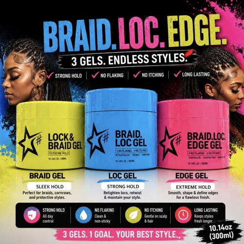 Braid Gel/Loc/Edge Gel
