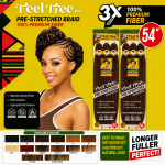 3X Pre-Stretched Braid 54"(2Packs)