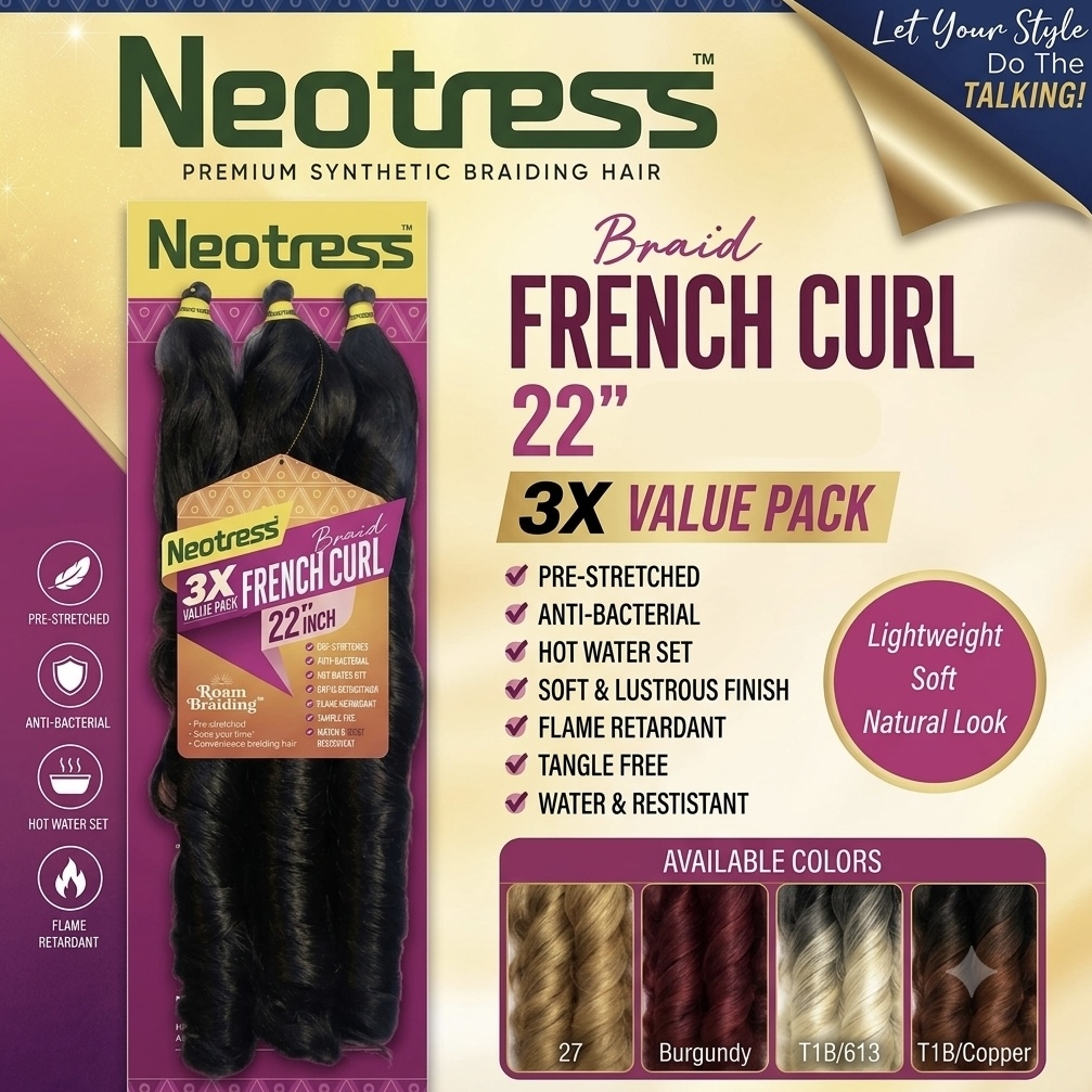 3X French Curl 22"