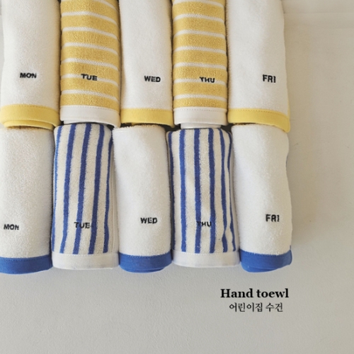 어린이집 고리수건(핸드타올)