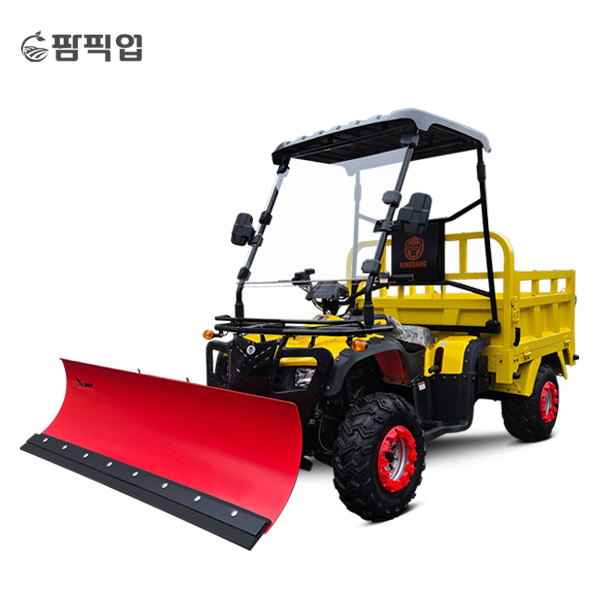 팜픽업 300 제설장비 - 제설용 사륜오토바이