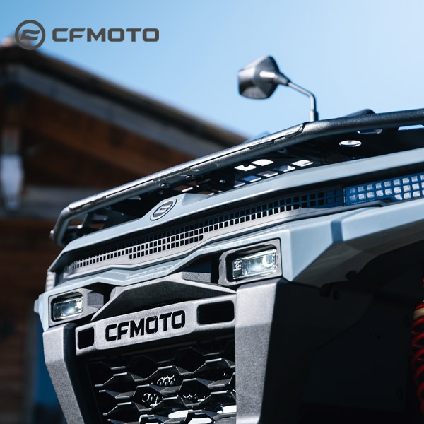 [CFMOTO] C4 투어링 제설용 사륜오토바이 - 33마력 제설장비